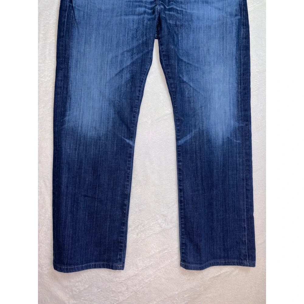 AG Adriano Goldschmied The Protege Straight Leg Jeans Blue 40x34 BM7645 Mens